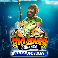 Tampilan permainan Big Bass Bonanza Reel Action