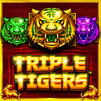Tampilan permainan Triple Tigers