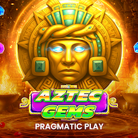 Tampilan permainan Aztec Gems